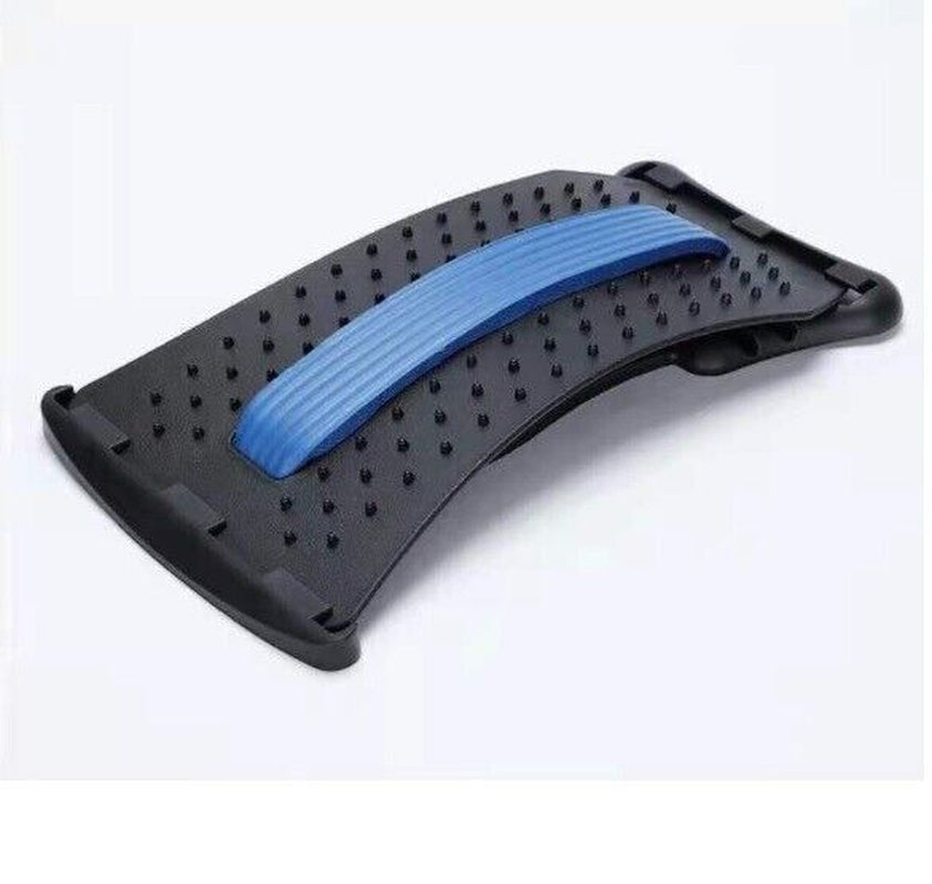 Massager Back Stretcher Fitness Lumbar Waist Spine Pain Relief Support Pickup