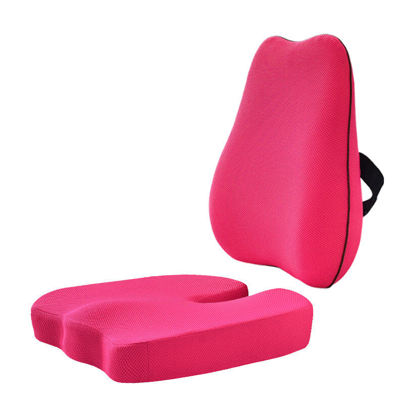 Coccyx Orthopedic Memory Foam Seat Cushion Lumbar Back Pillow Pain Relief Car AU