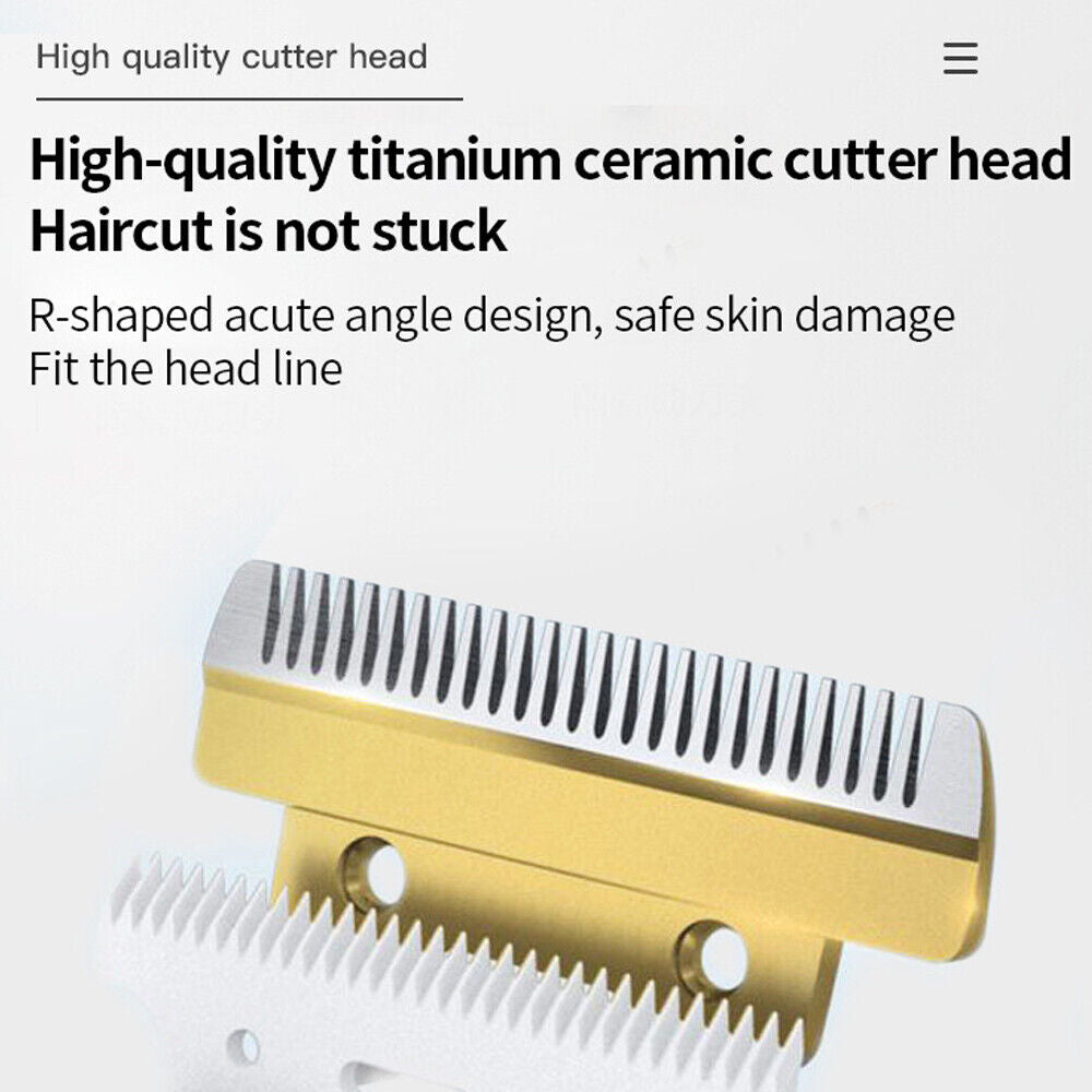 Electric Grooming Trimmer Pet Kit Clipper Cat Dog Hair Salon Shaver Cordless 