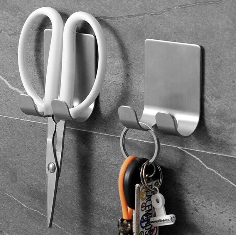 1PC Razor Hook Bathroom Razor Holder Stainless Steel Shaver Shelf