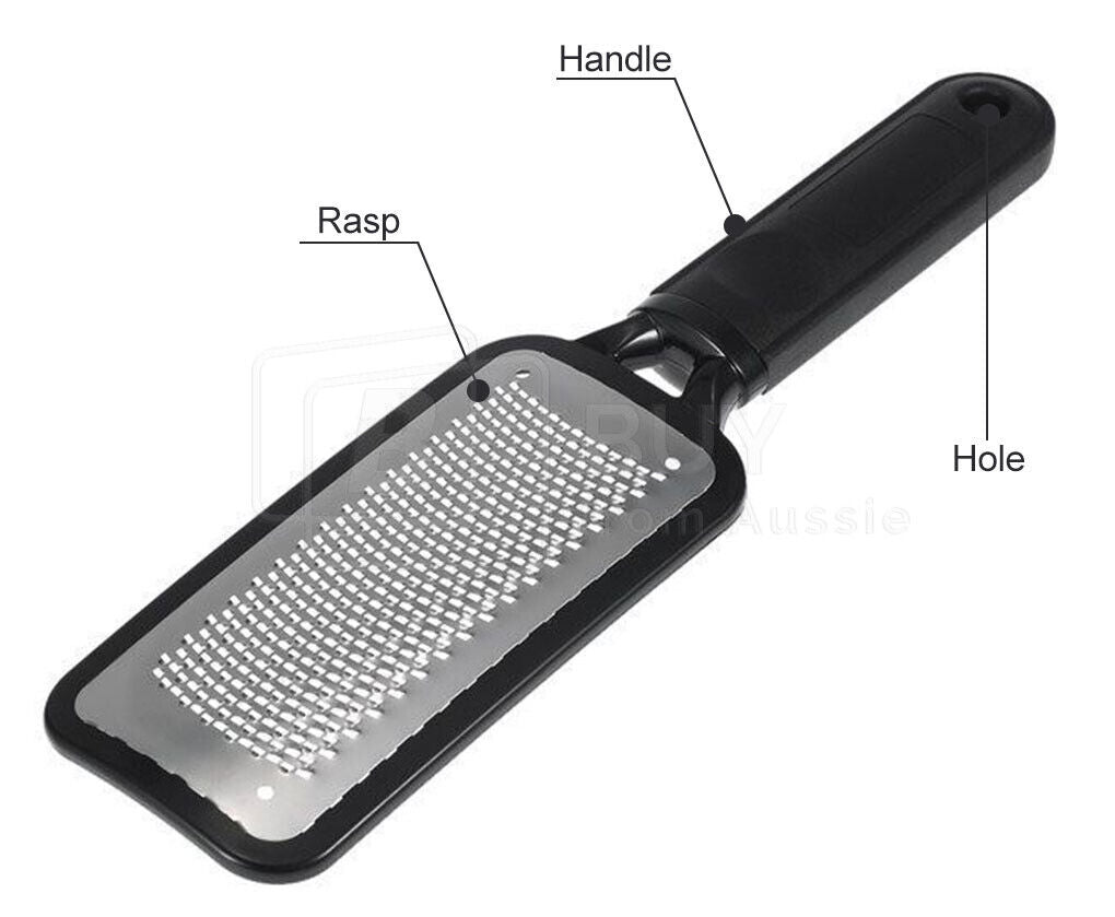 Foot File Scraper Grater Pedicure Rasp Callus Remover Tool Skin Shaver Cutter