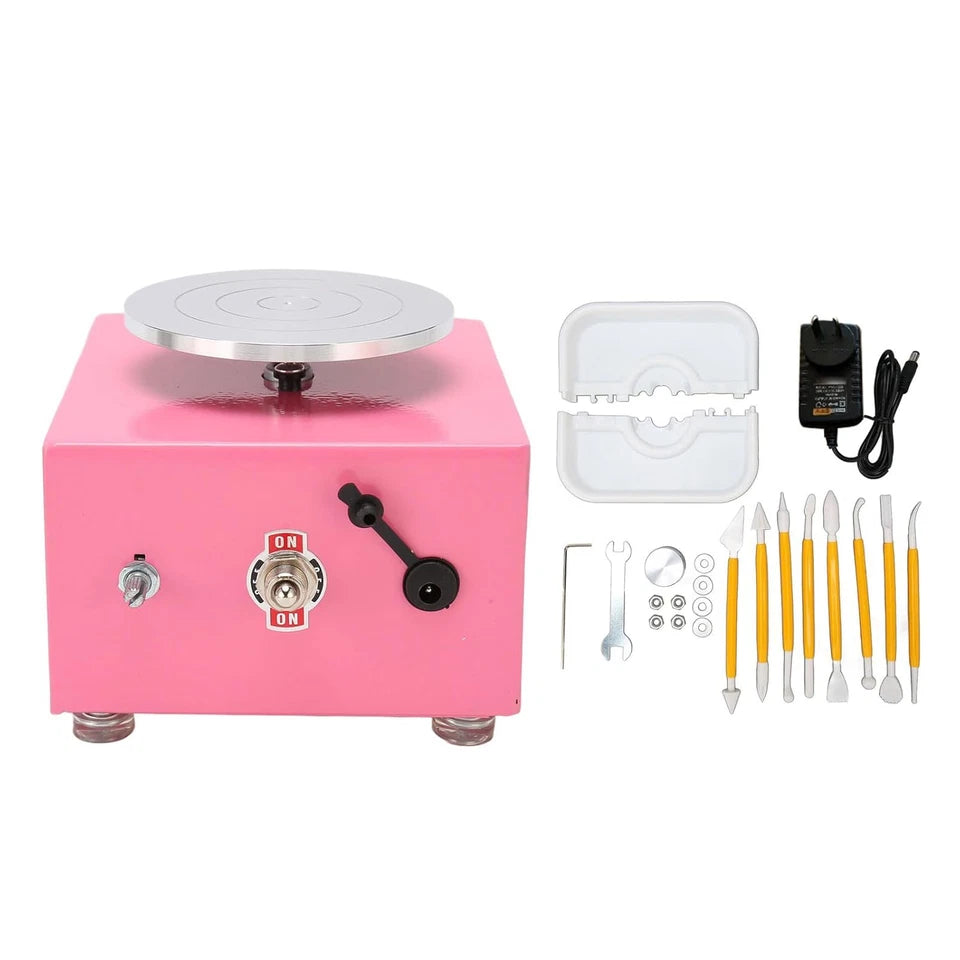 30W / 1200W Electric Pottery Wheel Machine Ceramic Work Ceramics Clay Foot Pedal