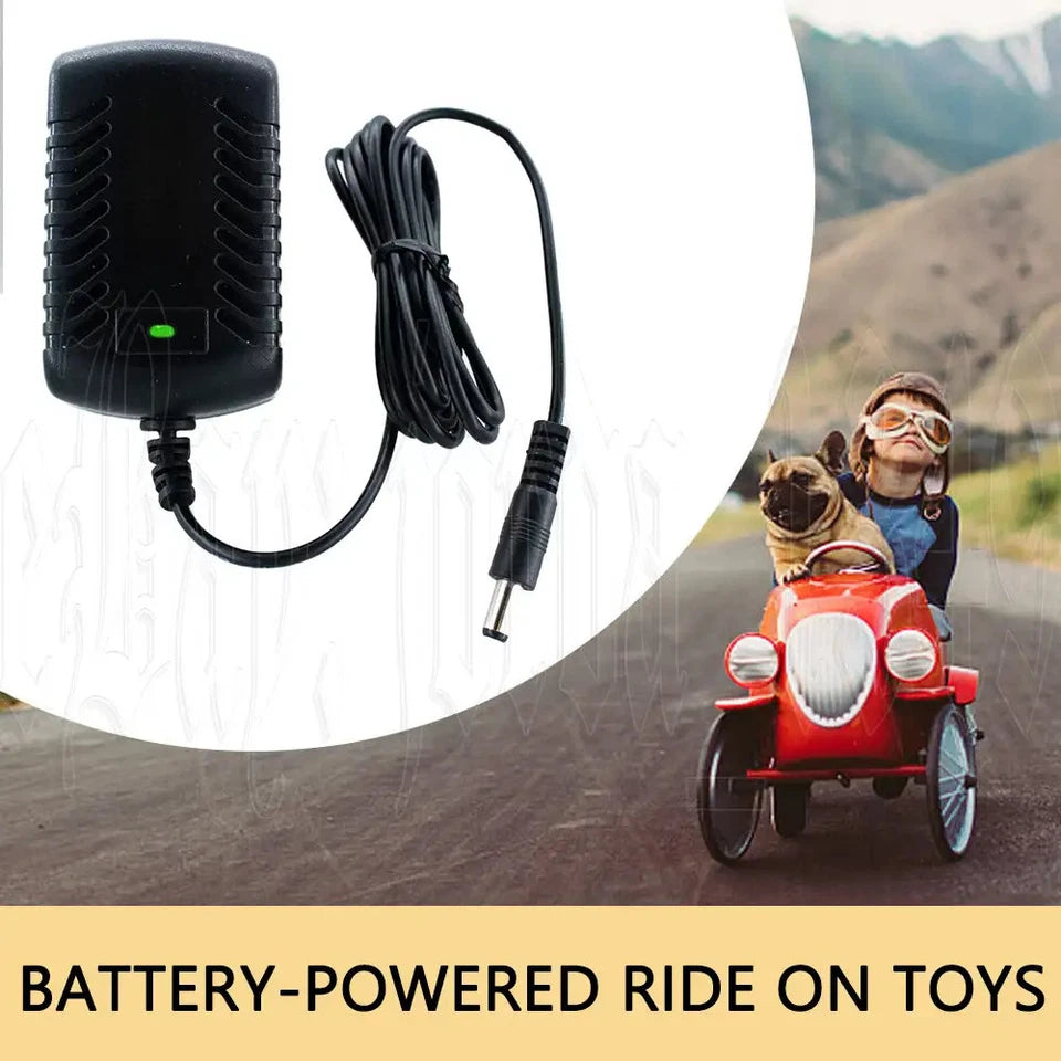 24V Kids Ride on Cars Battery Charger Toy Car Bike Scooter Buggy Power Adapter