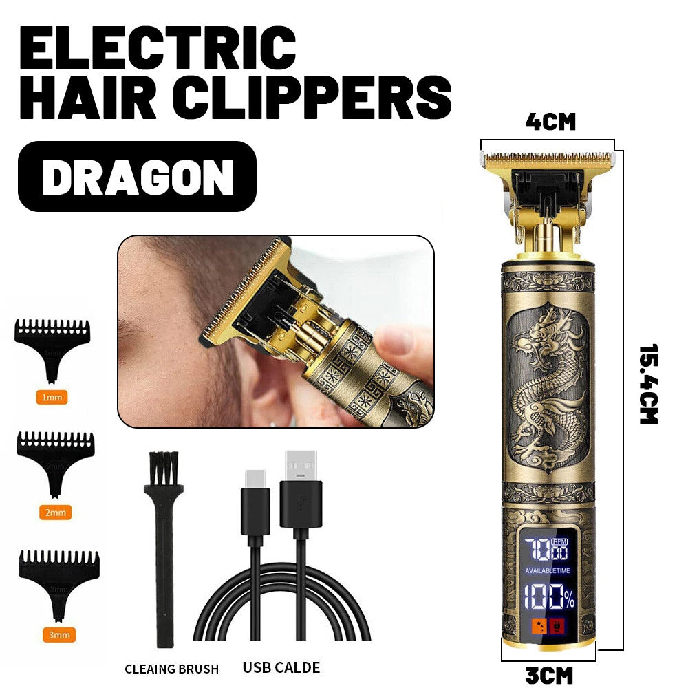 Rechargeable Hair Clippers & Beard Trimmer Set