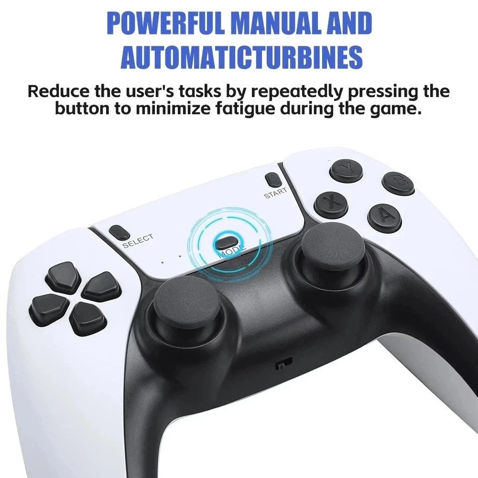 4K HDMI M15 Retro Game Stick Console 30,000+ Games Wireless TV Gaming System 2 Controllers