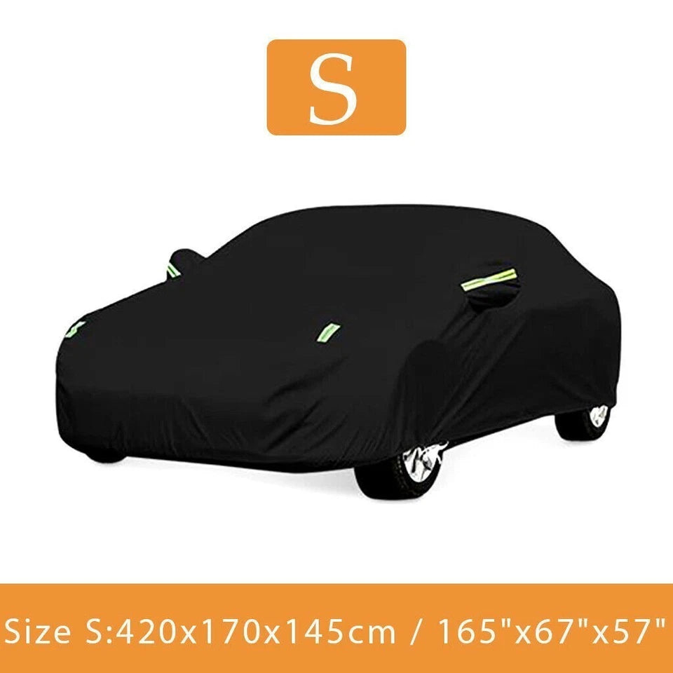 Heavy Duty Waterproof Car Cover Rain Snow UV Full Protection Outdoor Universal