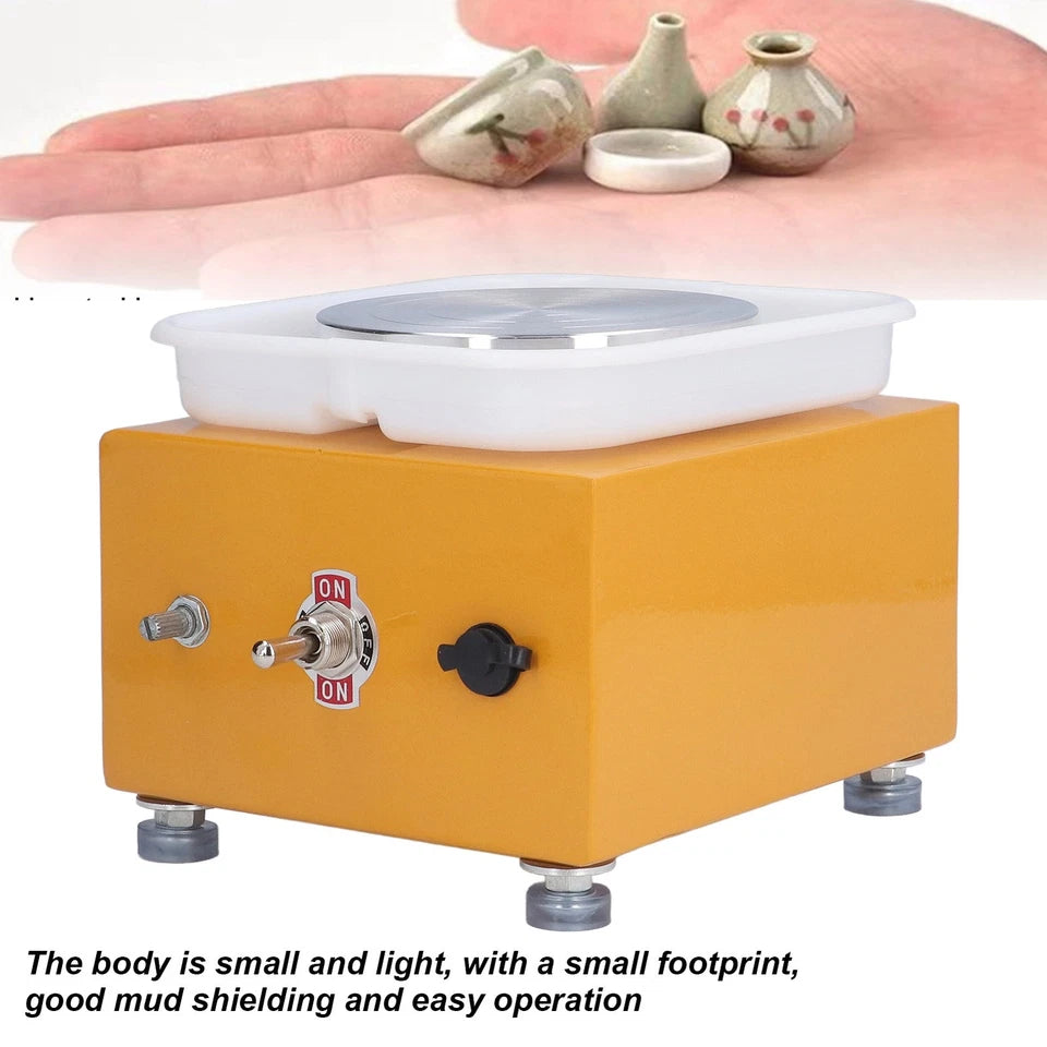 30W / 1200W Electric Pottery Wheel Machine Ceramic Work Ceramics Clay Foot Pedal