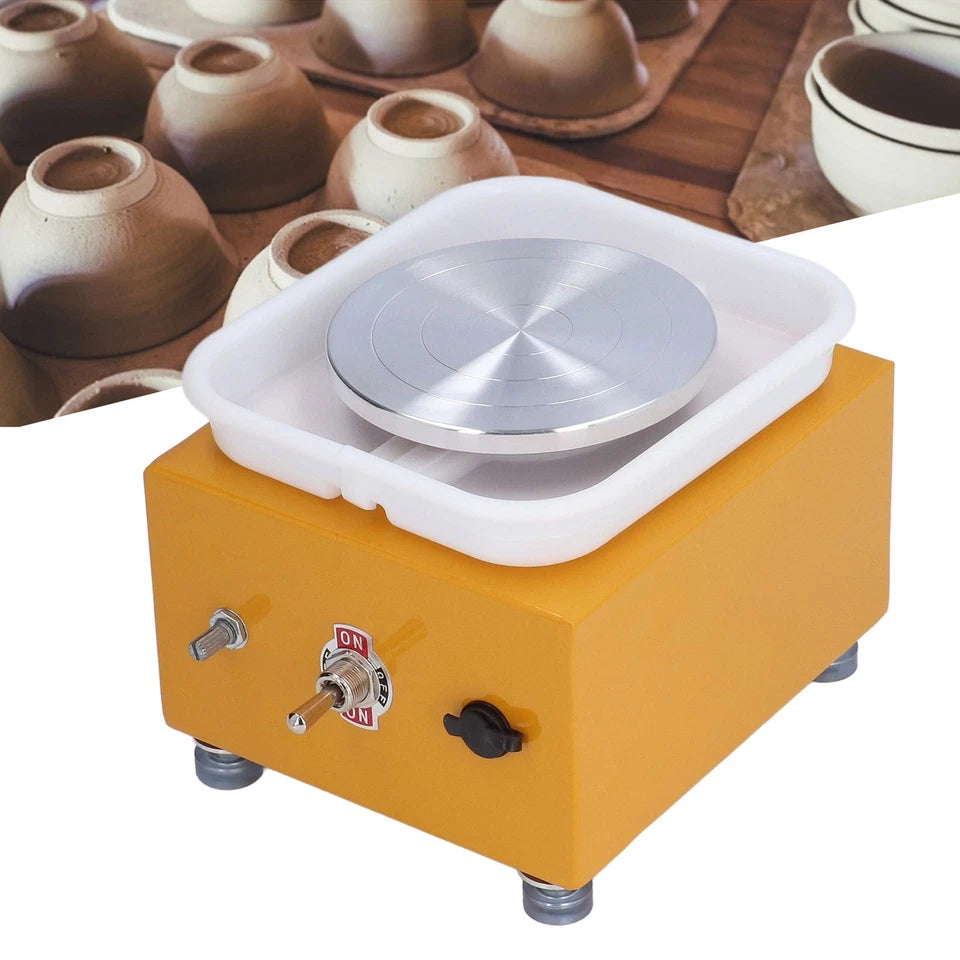 30W / 1200W Electric Pottery Wheel Machine Ceramic Work Ceramics Clay Foot Pedal