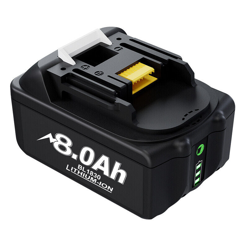 Compatible Battery 18 Volt 6.0Ah  for Makita LXT LITHIUM BL1830 BL1850 BL1860