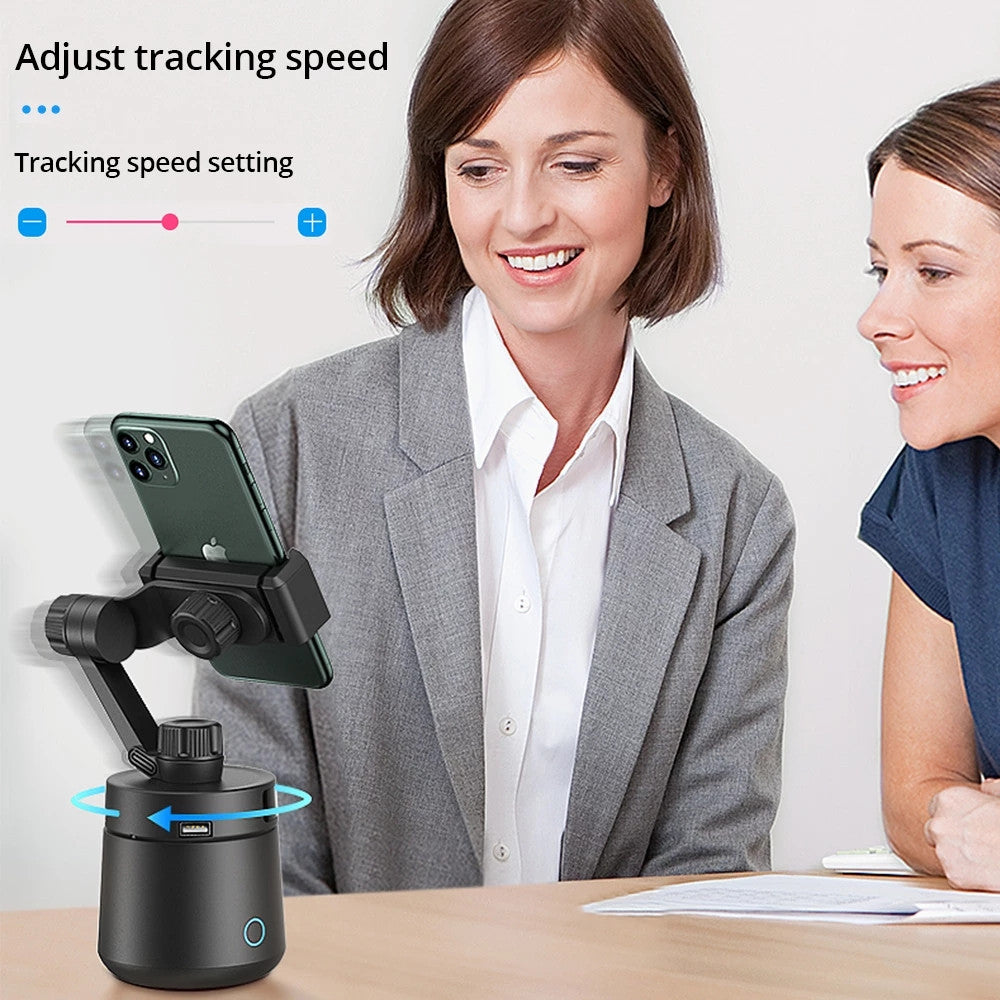 Universal 360 Degree Rotation Automatic Gimbal Mobile Phone Stabilizer/Tilt with Intelligent Face Recognition