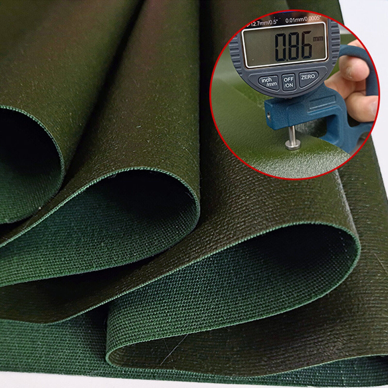 3 Sizes Heavy Duty Canvas Tarp Waterproof Tarpaulin Sun Blocked Dustproof Army