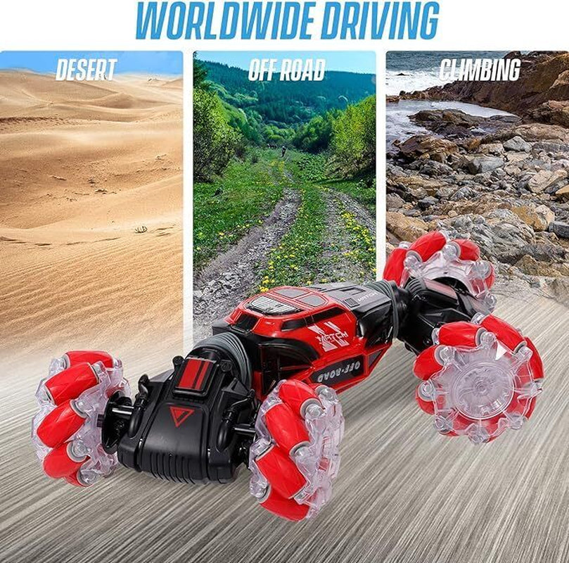 Stunt Car RC Hand Gesture 4WD Sensing off Roader Remote Control Off-Road Gift AU