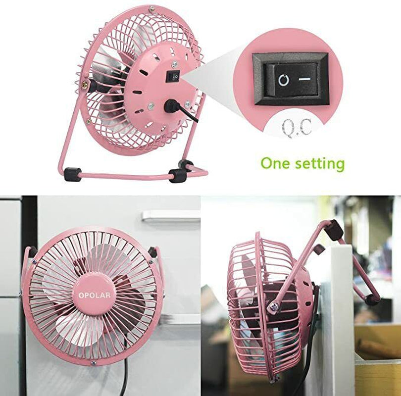 4Inch / 8Inch Portable Mini USB Small Cooling Fan Desk Desktop