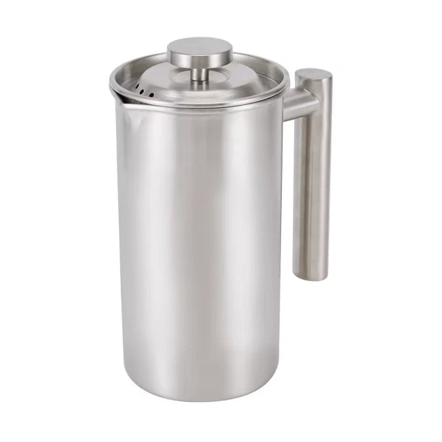Coffee Tea Plunger 1000ml French Press Stainless Steel Au