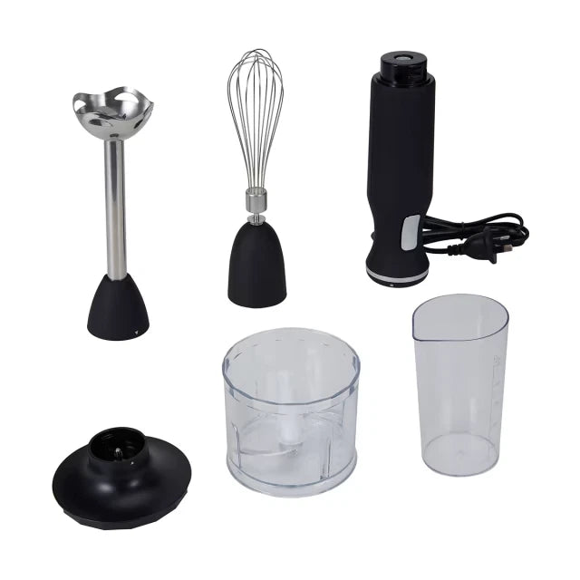 Stick Mixer with Chopper Set Includes 1 x 550ml beaker, 1 x 600ml mini chopper