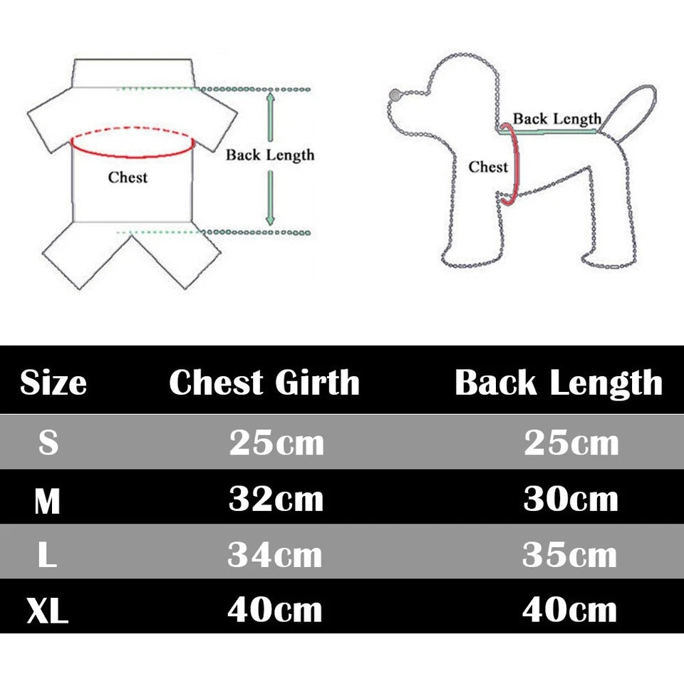 Puppy Dog Jumper Winter Warm Knitted Sweater Pet Clothes Small Dogs Coat Thermal