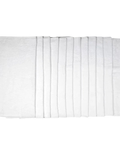 12 Pack Cotton Cloth Nappies Terry Towelling Reusable Soft Nappy Infant New born