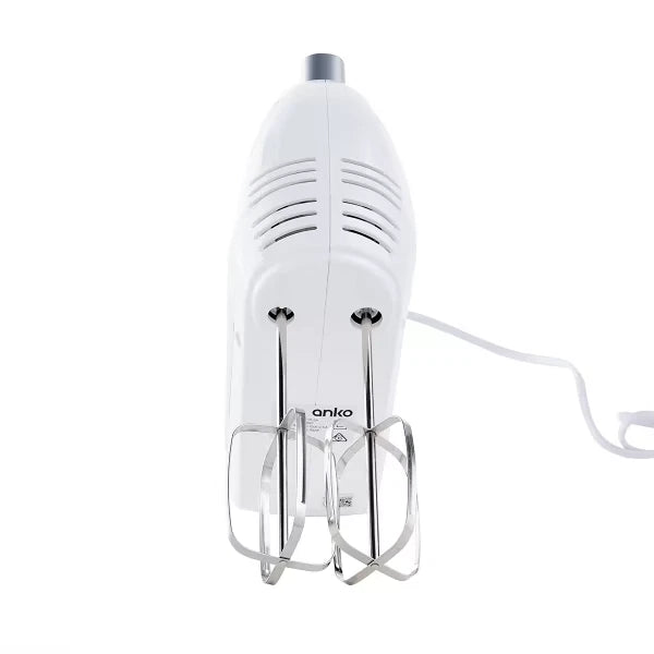 6 Speed Hand Mixer Turbo Power Egg Beater Dough Hook Whip Handheld Mixer