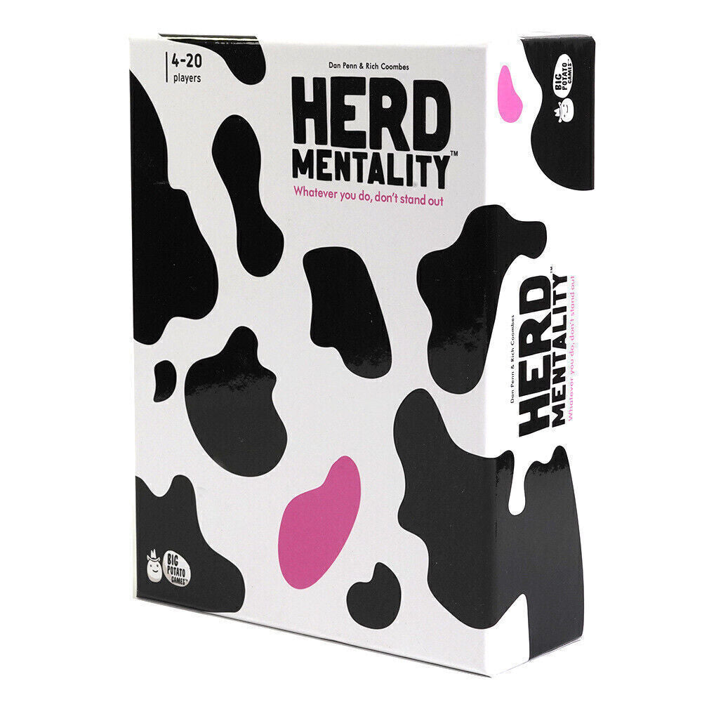 Herd Mentality: the Udderly Addictive Family Board Game 6 Player Age10+ Card Toy