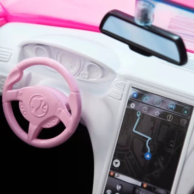 Barbie Vehicle Car Glam Convertible Car Sparkly Play Fun Toy Gift Pink NEW AUS