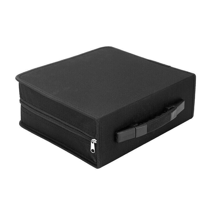 320 Disc CD DVD Case Wallet Storage Holder Album Folder Sleeves Cover Bag Box