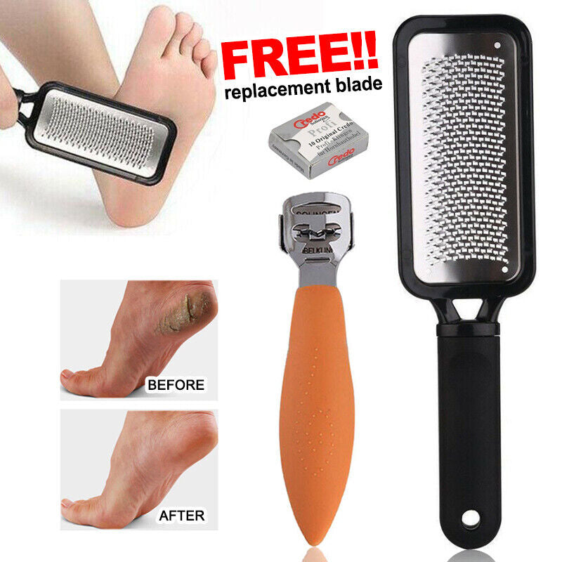 Foot File Scraper Grater Pedicure Rasp Callus Remover Tool Skin Shaver Cutter