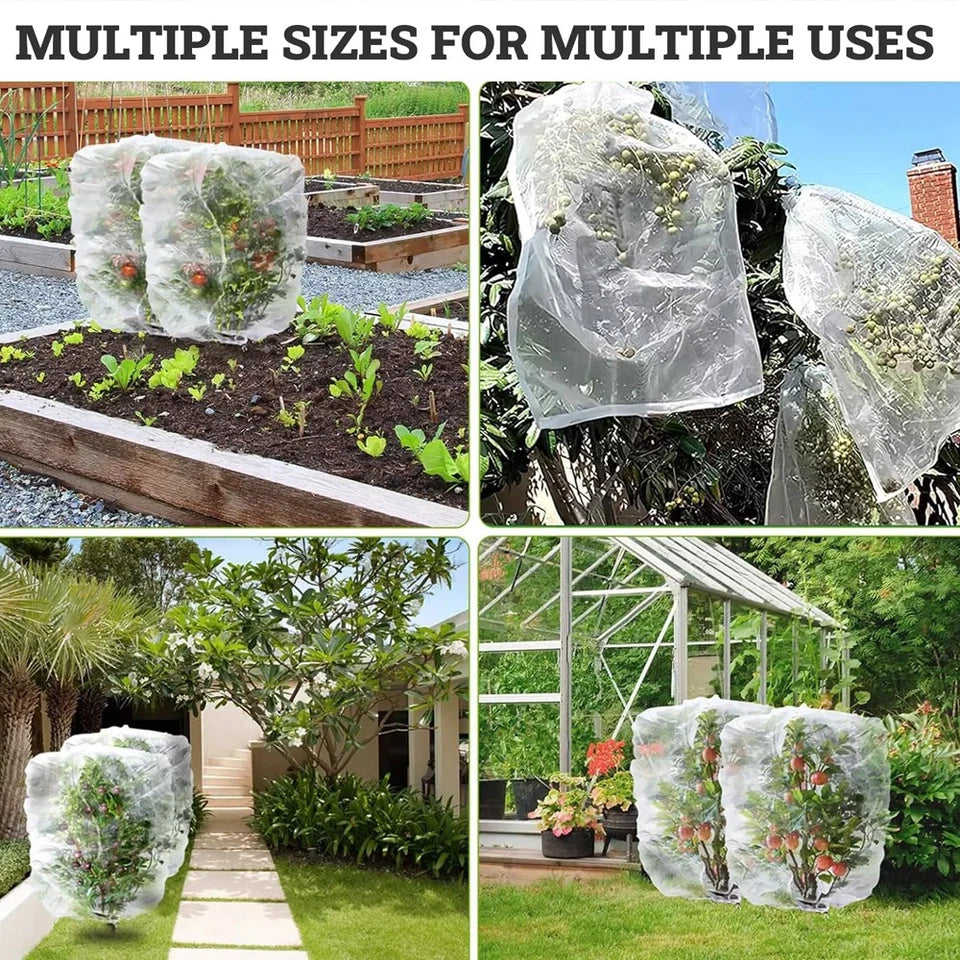 Large Fruit Tree Netting Insect Vegetable Garden Plant Crop Protection Cover Bag