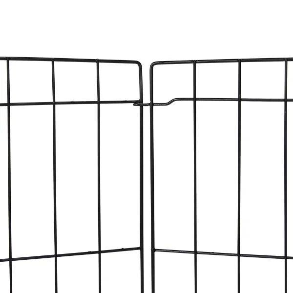 New Pet Dog Playpen Enclosure Cage 8 Panel Puppy Fence Play Pen Foldable Metal