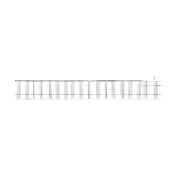 New Pet Dog Playpen Enclosure Cage 8 Panel Puppy Fence Play Pen Foldable Metal