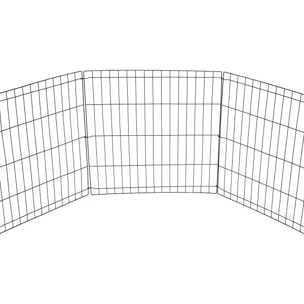New Pet Dog Playpen Enclosure Cage 8 Panel Puppy Fence Play Pen Foldable Metal