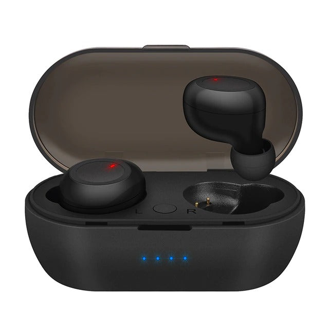 SonicStride True Wireless Bluetooth Earbuds Earphones With Charging Case 9D & Surround Sound