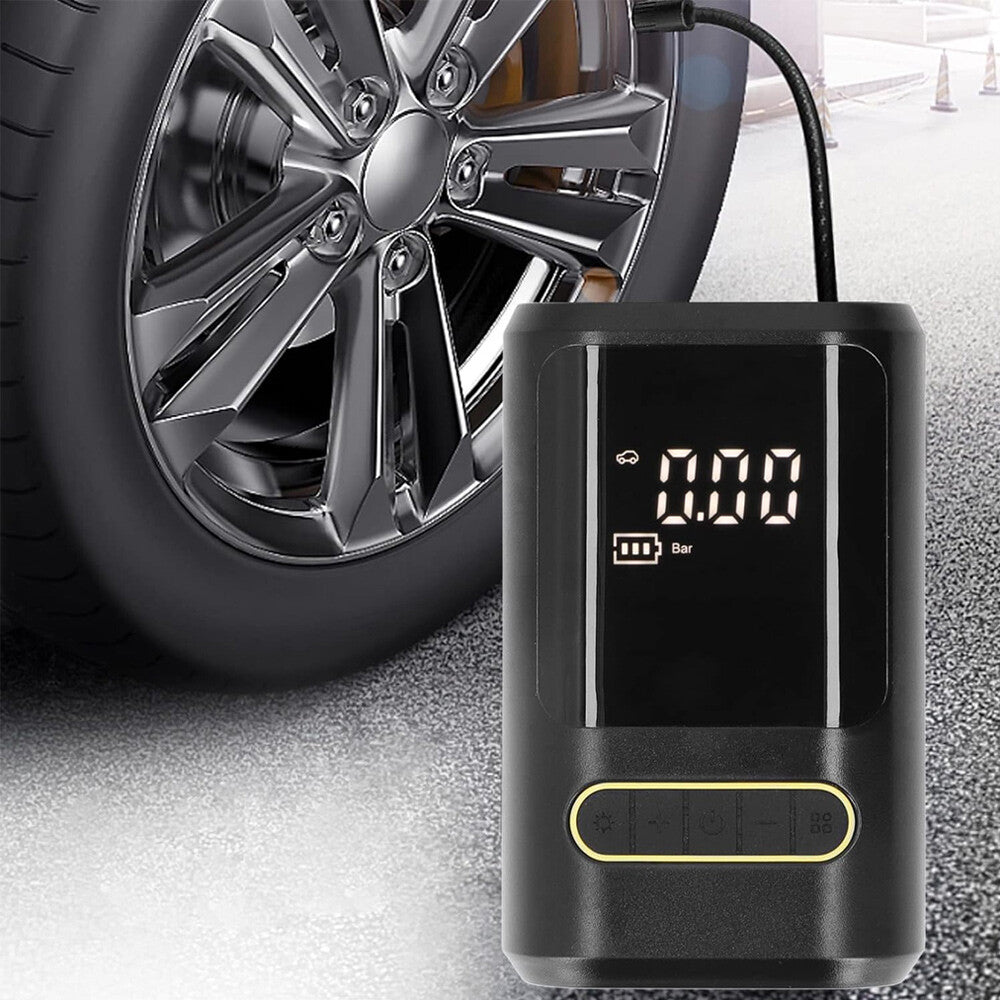 Cordless Car Air Pump Compressor Digital Tyre Inflator Electric Portable Pump