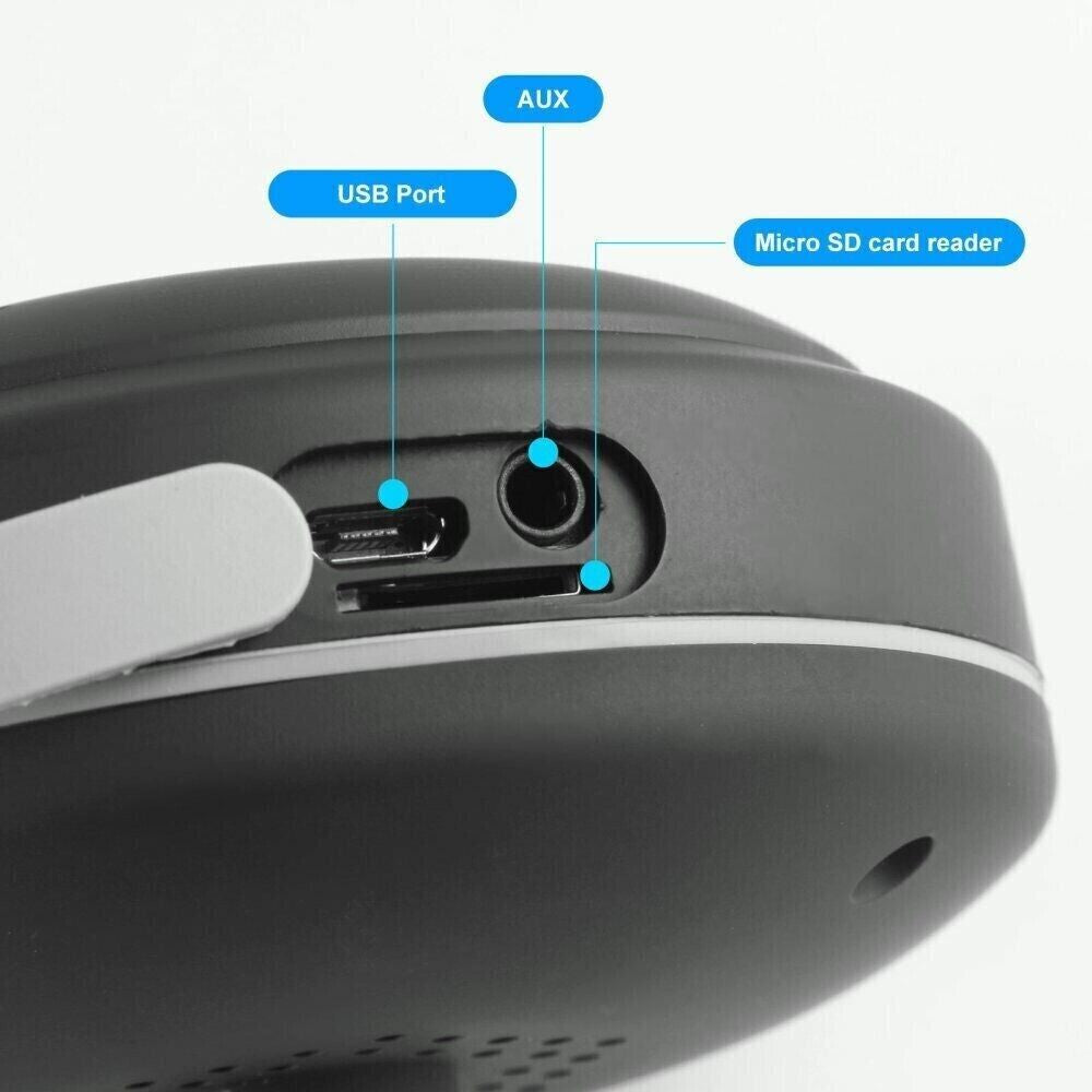 Bluetooth LED Waterproof Speaker Wireless Shower Music Stereo Handsfree Portable