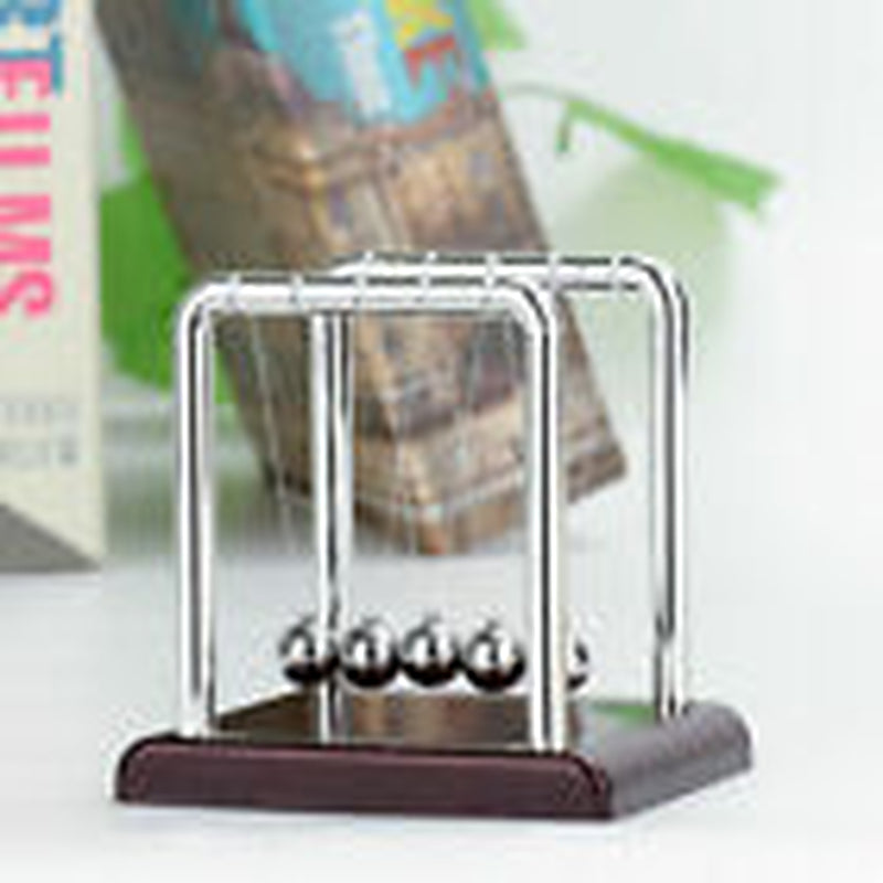 Newton'S Cradle, Desk Ball Stress Toy, Decor Pendulum, Physics Science Ball, AU