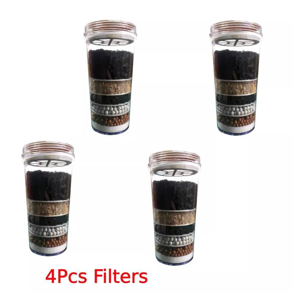 16L Benchtop 8 Stage Water Filter Ceramic Miner Carbon Stone Dispenser Purifier