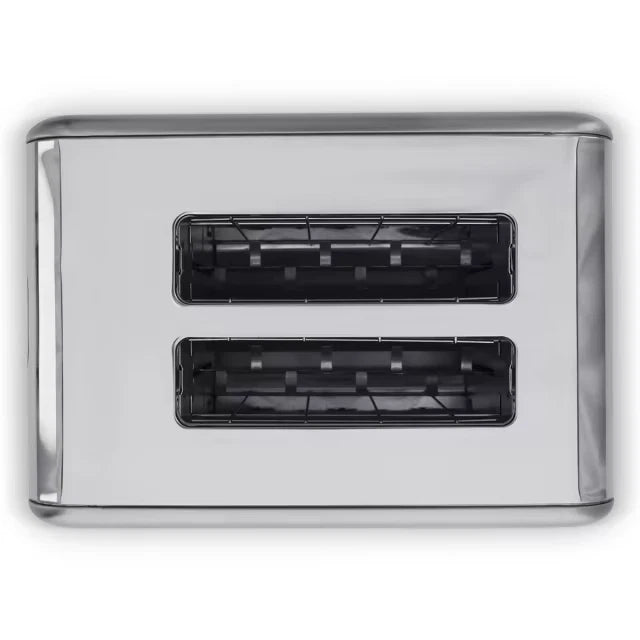 Toaster 2 Slice Electric Stainless Steel with Wide Slots Crumb Tray Toast Slot