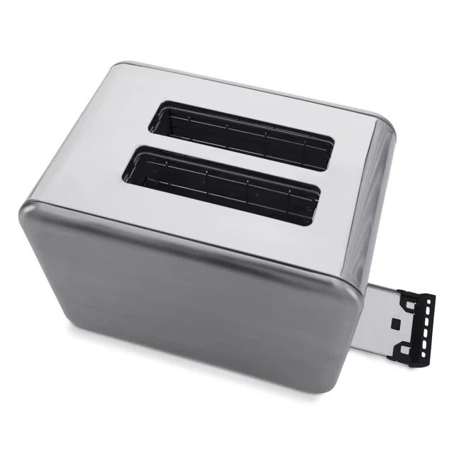 Toaster 2 Slice Electric Stainless Steel with Wide Slots Crumb Tray Toast Slot