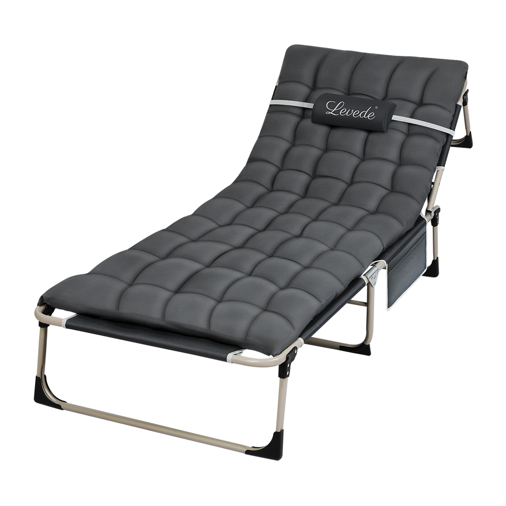 Levede Folding Camping Bed Camp Cots-1973193576447873032