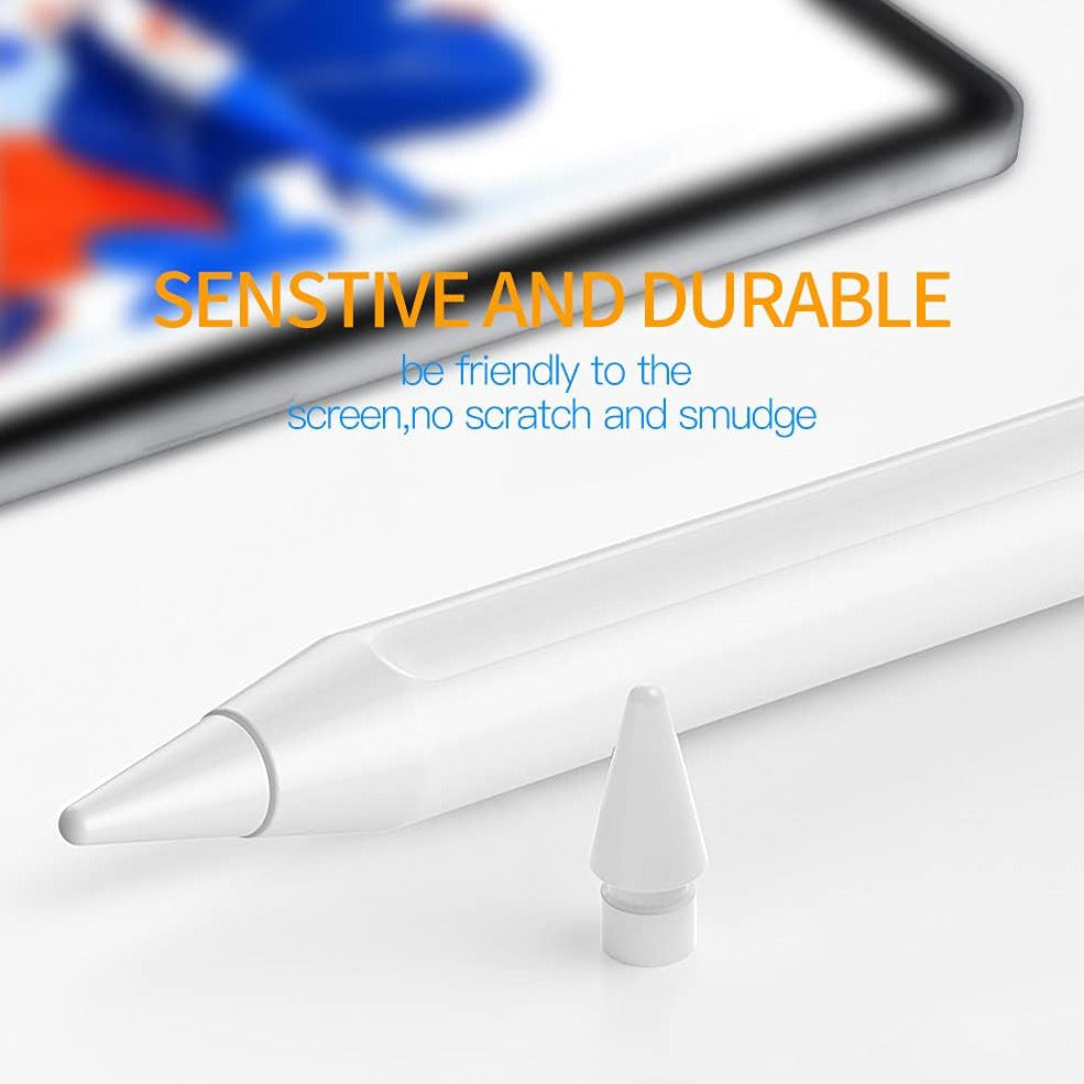 4 Packs Tips Replacement Stylus Pen Nibs Compatible For Apple Pencil 1st Gen 2nd Gen Pen iPad Pro