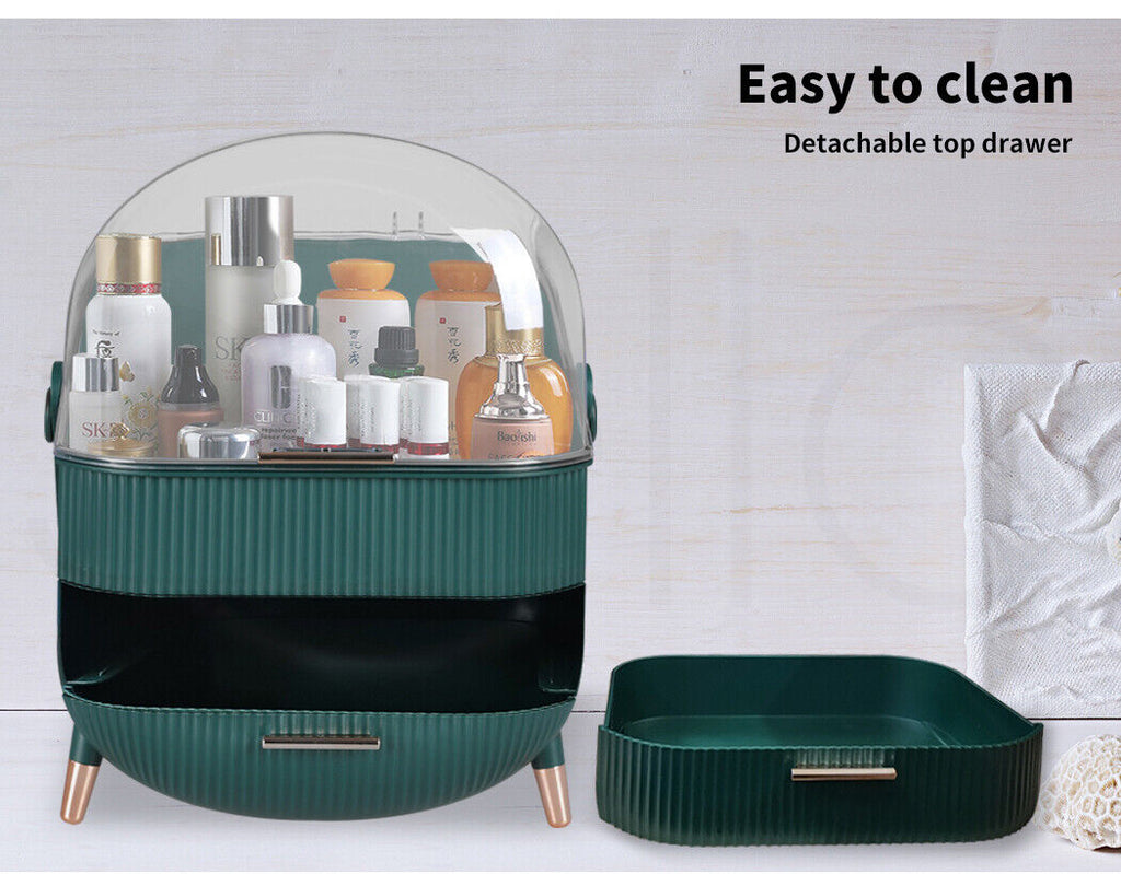 Makeup Case Organiser Cosmetic Carry Storage Box Portable Jewelry Drawer Holder