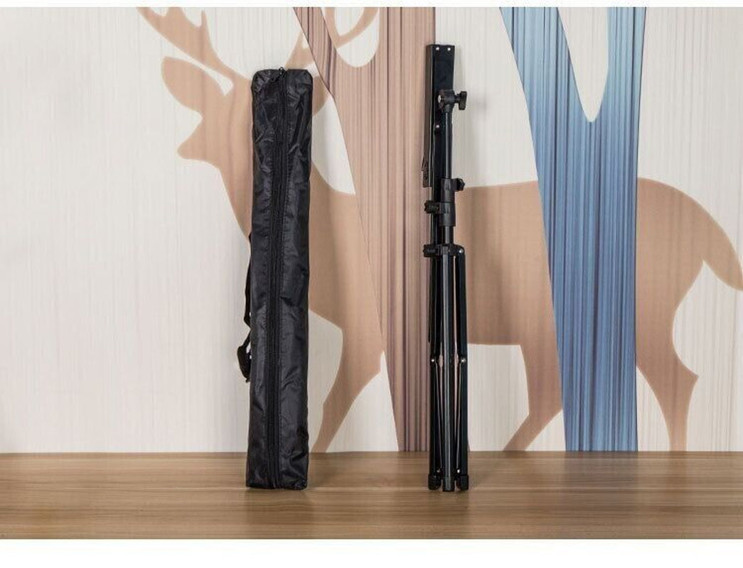New PRO Folding Adjustable Music Sheet Stand Holder Black Portable + Carry Bag
