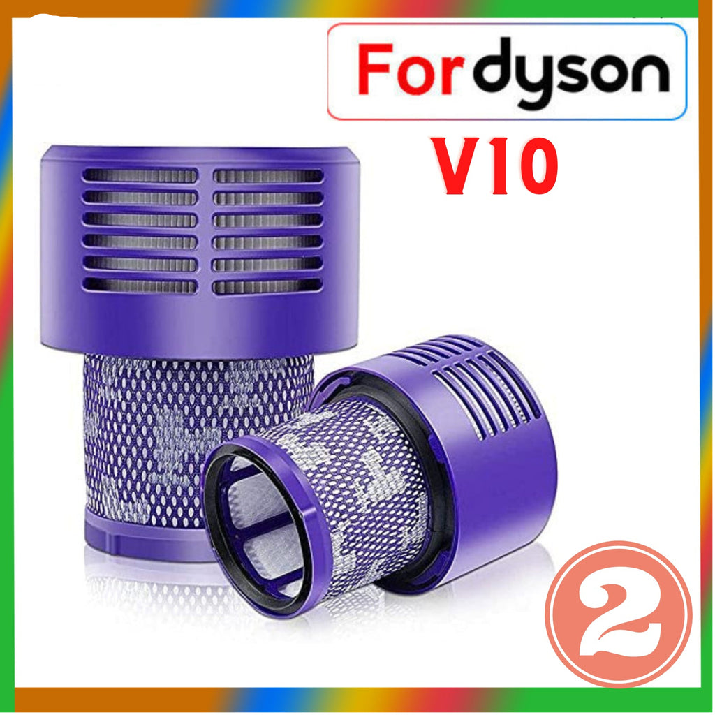 For DYSON V10 Filter Cyclone Animal Absolute Total Clean Washable 2 Pack