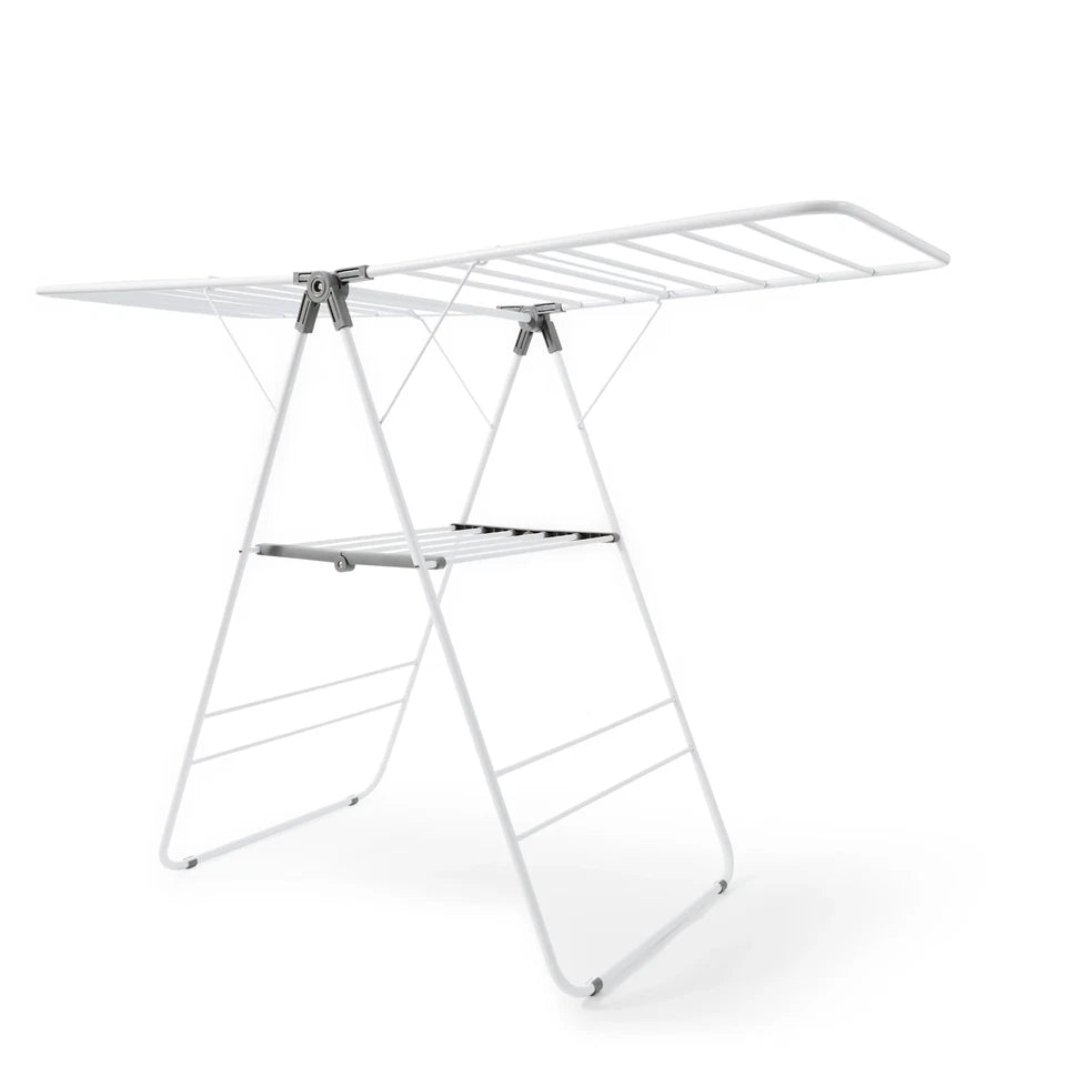 Winged Airer Rack Clothes Drying Foldable Laundry Dryer Stand Indoor-outdoor
