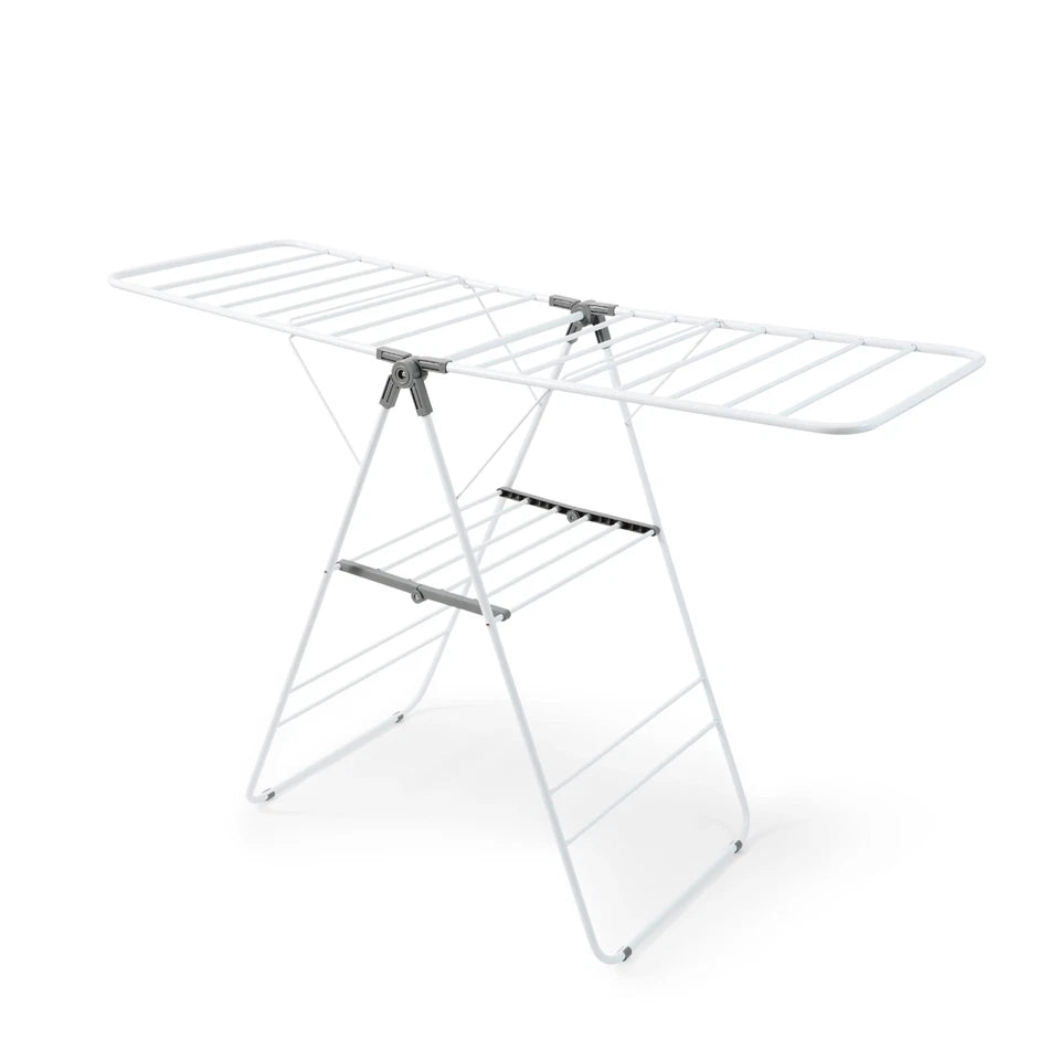 Winged Airer Rack Clothes Drying Foldable Laundry Dryer Stand Indoor-outdoor