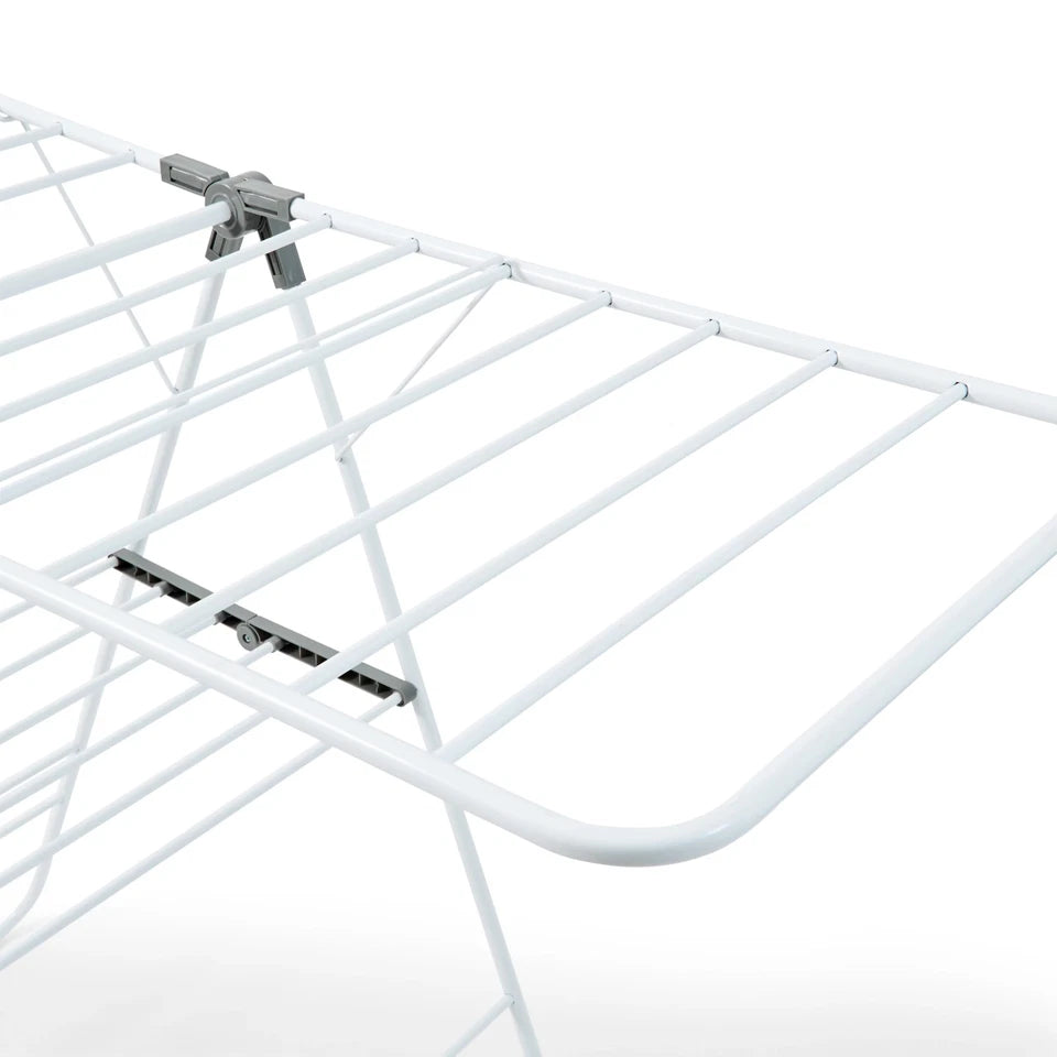 Winged Airer Rack Clothes Drying Foldable Laundry Dryer Stand Indoor-outdoor