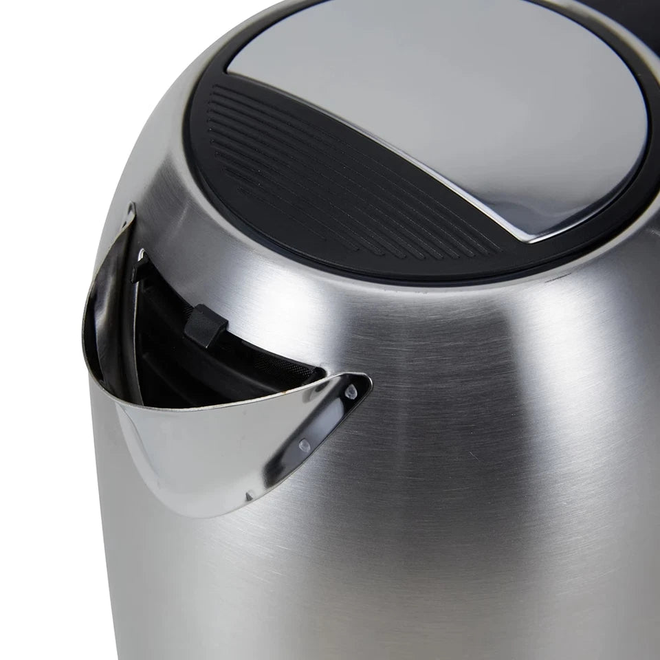 Electric Kettle Stainless Steel 2200W Fast Boil Hot Water Jug 1.7L Tea Kettle AU