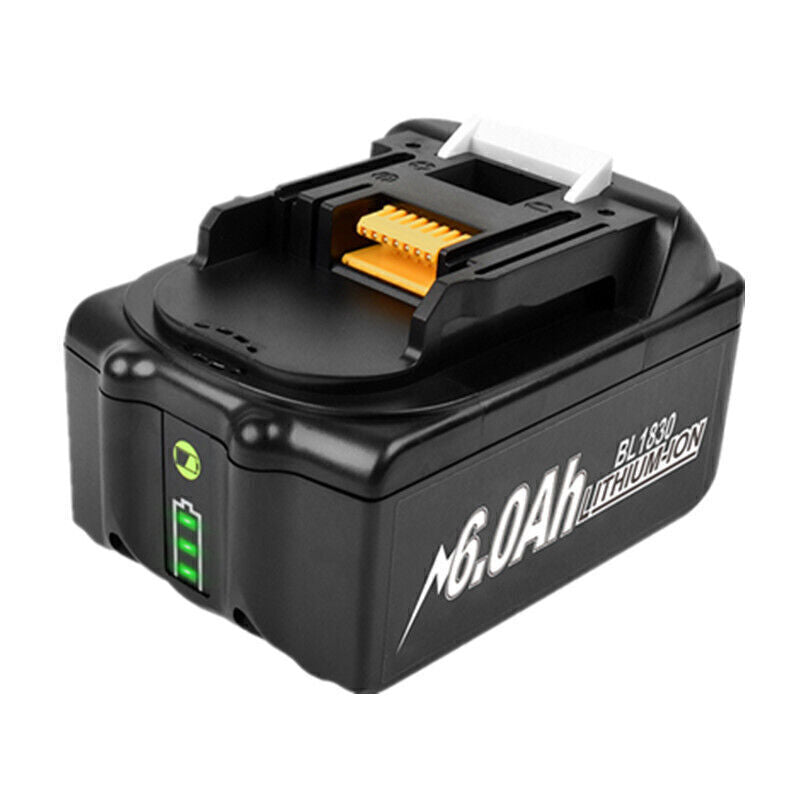 Compatible Battery 18 Volt 6.0Ah  for Makita LXT LITHIUM BL1830 BL1850 BL1860