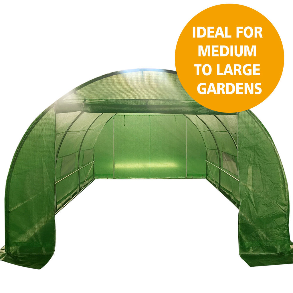 NEW Walk in Greenhouse Tunnel Plant Garden Storage 3X4.5X2M