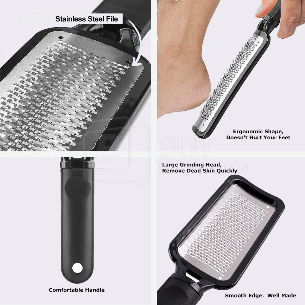 Foot File Scraper Grater Pedicure Rasp Callus Remover Tool Skin Shaver Cutter