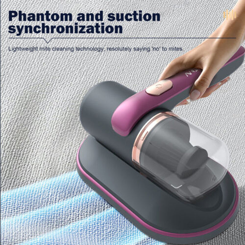 Cordless Dust Mite Remover Vacuum UV Cleaner 10000Kpa Home Bed Sofa Mattress Kit